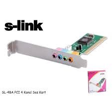 S-LINK SL-48A 4 KANAL PCI SES KARTI